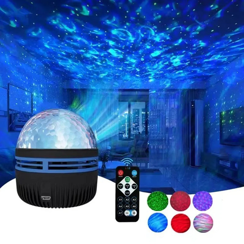 Starry Galaxy Projector Lamp