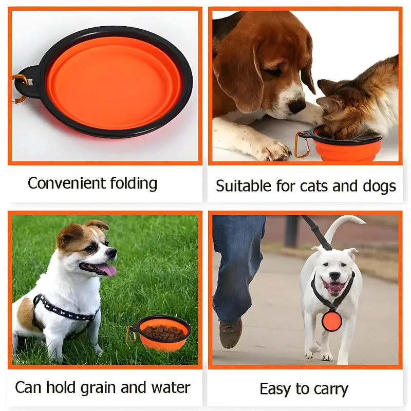 Collapsible Dog Travel Bowl