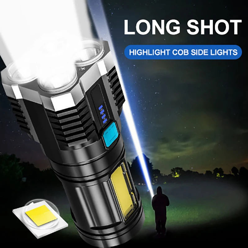 High Power LED Camping Flashlight