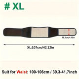 Adjustable Magnetic Therapy Waist Support Belt