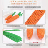 Carrot Cat Chew Toy