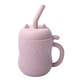 Baby Silicone Straw Cup