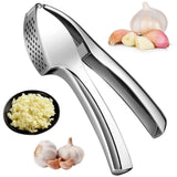 Stainless Steel Garlic Press