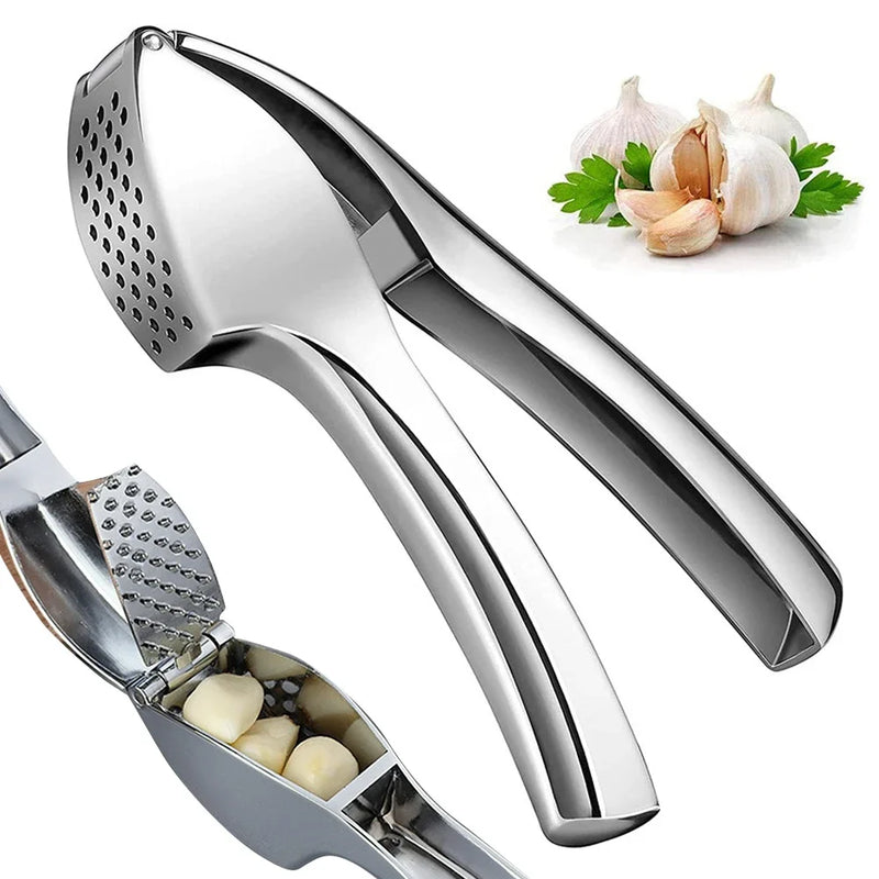 Stainless Steel Garlic Press