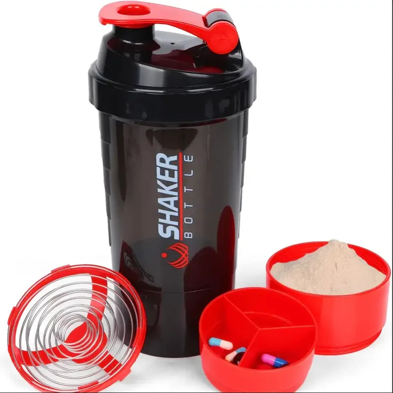 2-Tier Protein Shaker Bottle