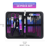 Manicure Pedicure Set with Travel Case