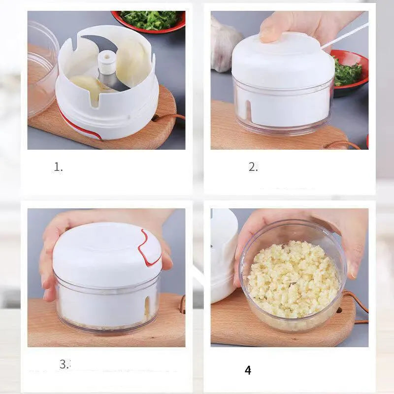 Plastic Garlic Crusher