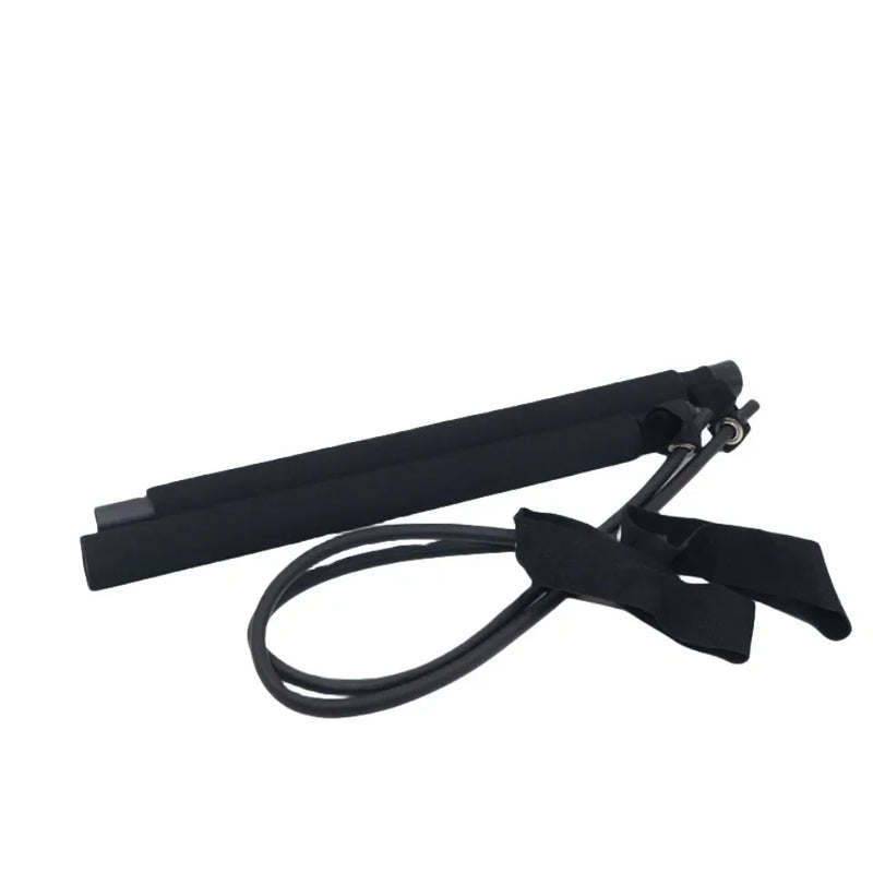 Pilates Fitness Stick with Elastic Rope