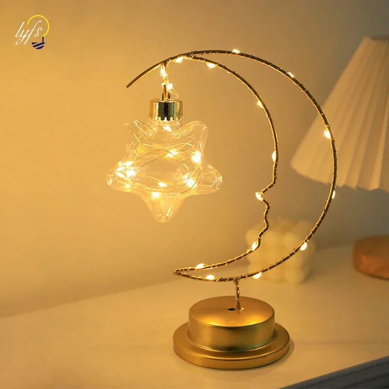 LED Moon Star Table Lamp