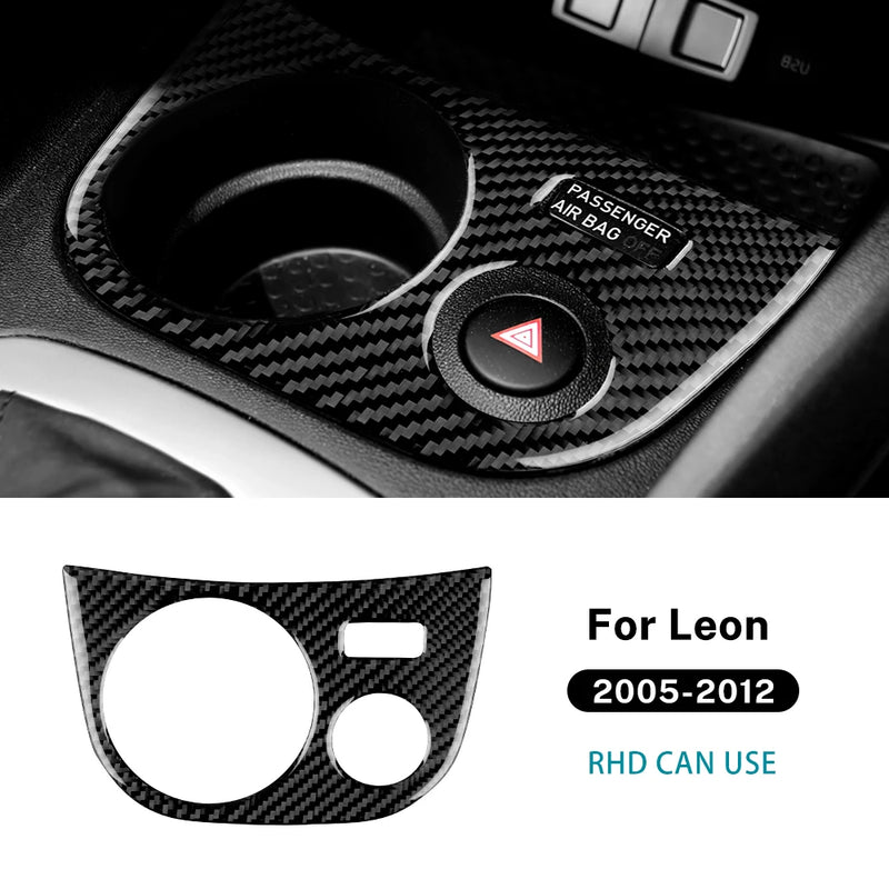 Carbon Fiber Cup Holder Sticker