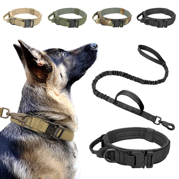 Tactical Dog Collar & Leash