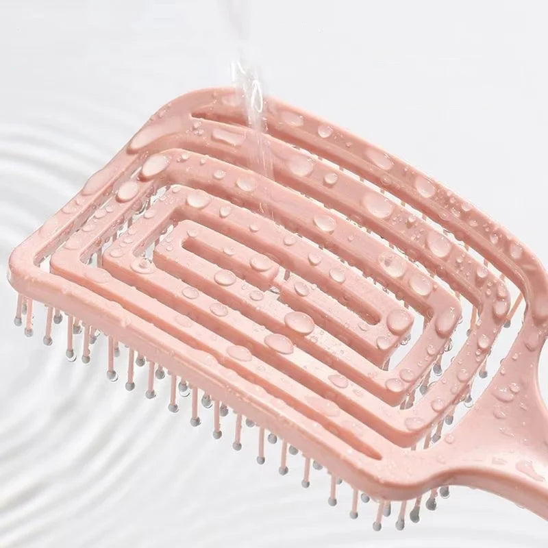 Elastic Massage Hair Brush