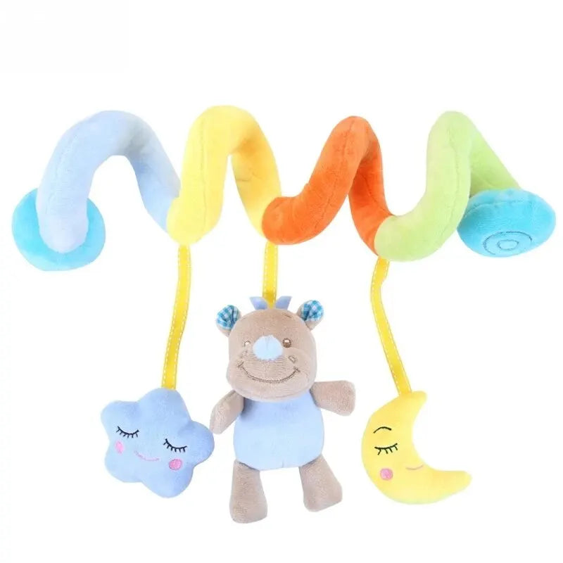 Musical Spiral Baby Rattle Toy