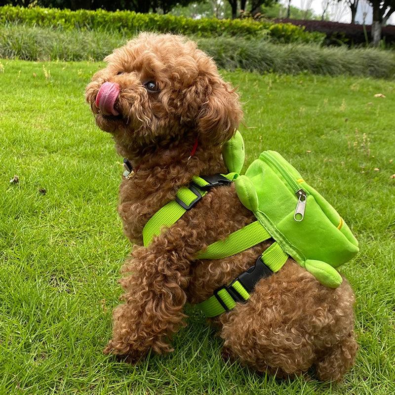 Turtle Shape Pet Backpack