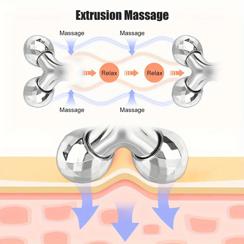 3D Y-Shaped Roller Massager