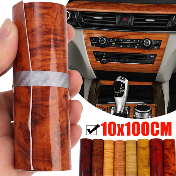 Car Wood Grain Wrap Film