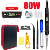 80W Digital Soldering Iron Set