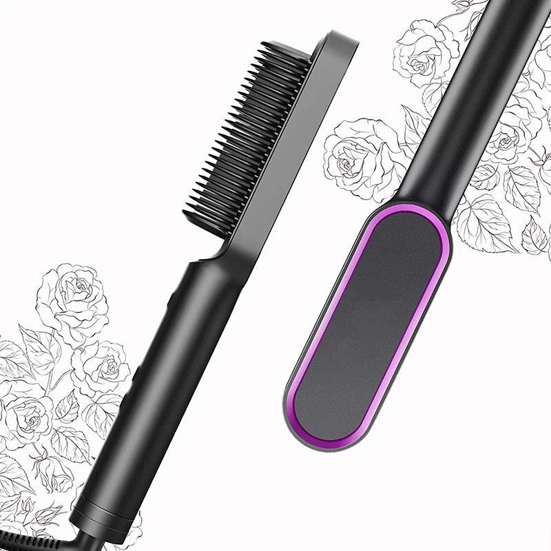 Electric Hair Straightener Brush