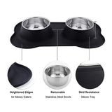 Antislip Double Dog Bowl