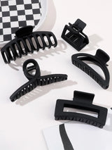 5 Pcs Hair Claw Clips Set