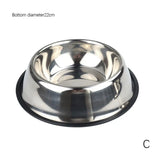 Stainless Steel Anti-Skid Dog Bowl