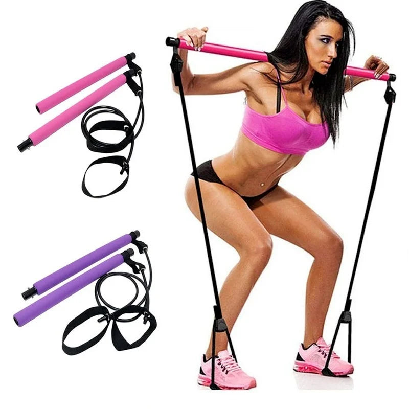 Portable Yoga Resistance Bar